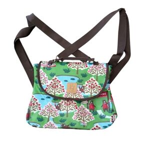 Brand New Queen & Cat Bear Print Convertible Backpack